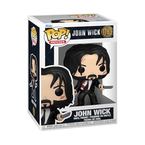Funko Pop! Movies: John Wick – John Wick - John Wick 3 - Figura In Vinile Da Collezione - Idea Regalo - Merchandising Ufficiale - Giocattoli Per Bambi