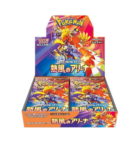 Pokemon Gioco Di Carte Scarlet & Violet Enhanced Expansion Pack Hot Air Arena Booster Box (Giapponese) - 30 Confezioni