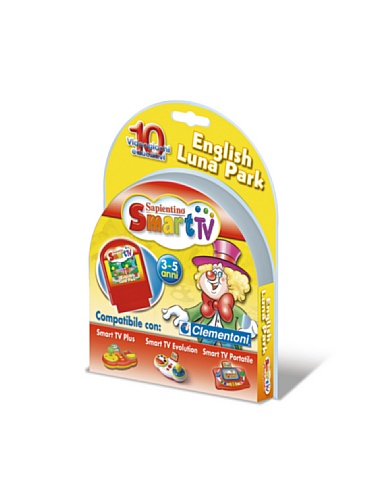 Clementoni 12338 - Cartuccia Smart Tv, Luna Park