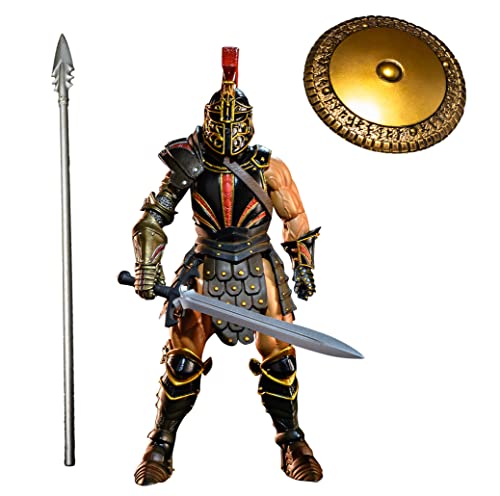 Rayge3Lov Mythic Legions Four Horsemen Studio All-Stars Rahmulus (Casa Dell'Orso Nobile) Figura 16,5 Cm