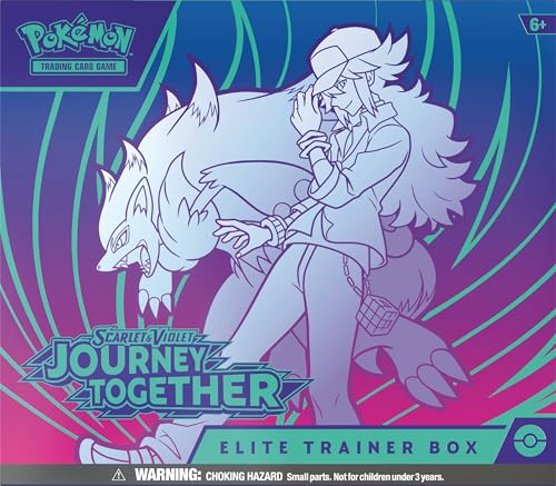 Pokémon Tcg: Scarlet & Violet—Journey Together Elite Trainer Box (1 Carta Promo Full-Art, 9 Booster & Accessori Premium)