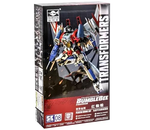 Hobbyboss Trumpeter 03121 Starscream Sk08 Smart Kit - Action Figure Robot Da Collezione, Kit Modellismo Da Costruire Pre-Colorato