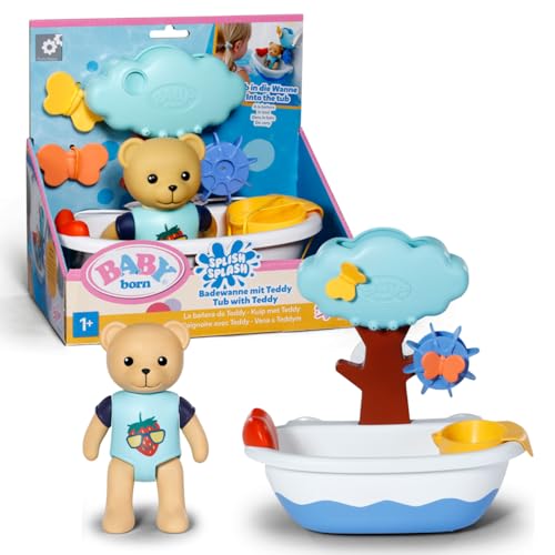 Baby Bornsplish Slpash Badewanne Mit Teddy