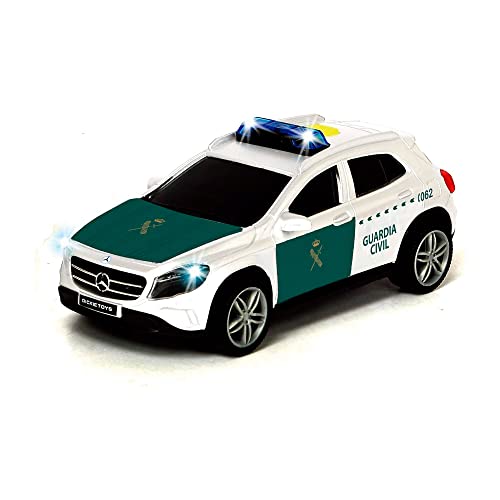 Dickie Toys - Auto Mercedes Classe A Guardia Civile, Attrito, Con Luce E Suono, A Partire Da 3 Anni - 15 Cm (203712027Si1)