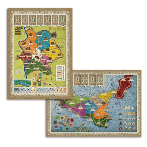 Cranio Creations - Concordia Roma/Sicilia, Due Nuove Mappe Per Il Grande Gioco Strategico, Edizione Multilingua