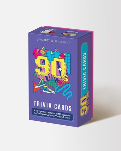 90S Trivia Card Game - Divertente Gioco Per Adulti