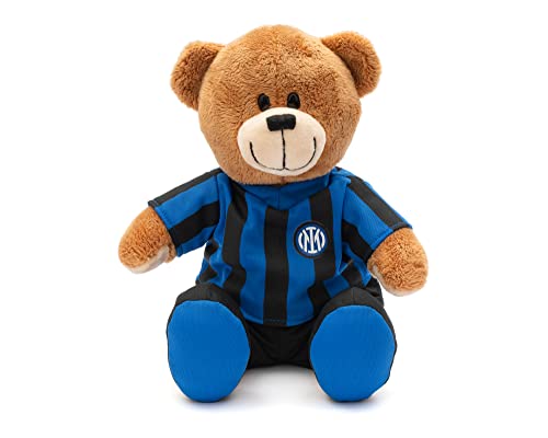 Inter Teddy Bear Ufficiale, Orsacchiotto Peluche, Neroazzurro, Nuovo Logo