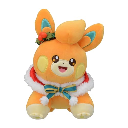 Pokemon Centro: Pawmi Pokémon Holiday Festival Peluche - 9 Pollici.