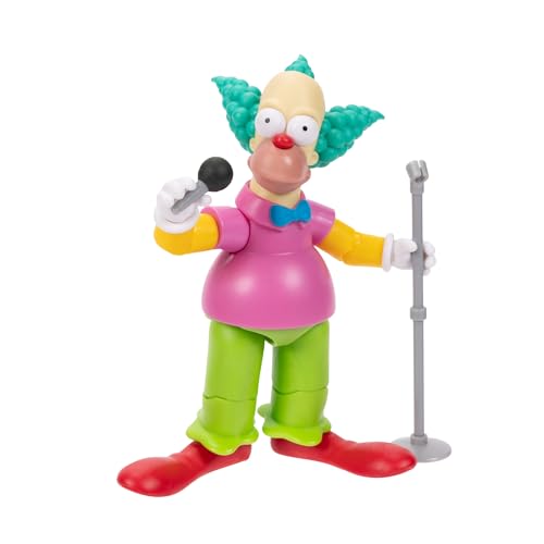 Action Figure Da Collezione Krusty Dei Simpson Da 5 Pollici