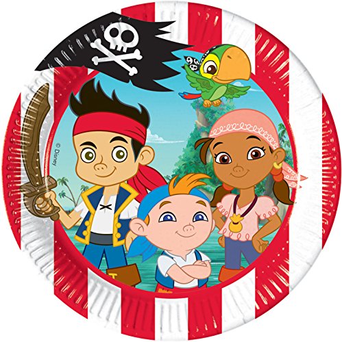 8 Piatti Piccoli Jake Il Pirata Party Pirati