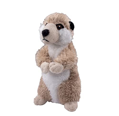 Ecobuddiez - Suricato Di Deluxebase. Animali Morbidi Di Peluche Piccoli Ricavati Da Bottiglie Di Plastica Riciclate. Regalo Eco-Friendly Coccoloso Per