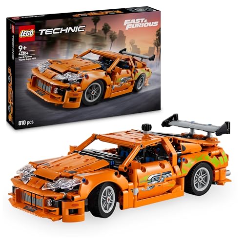 Lego Technic Fast And Furious Toyota Supra Mk4 - Macchina Giocattolo Con Motore 6 Cilindri E Portiere Apribili - Modello Di Auto Per Bambini Da 9 Anni