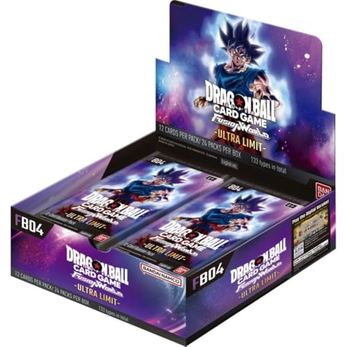 Dragon Ball Scg Fusion World Fb04 Ultra Limit Booster Box
