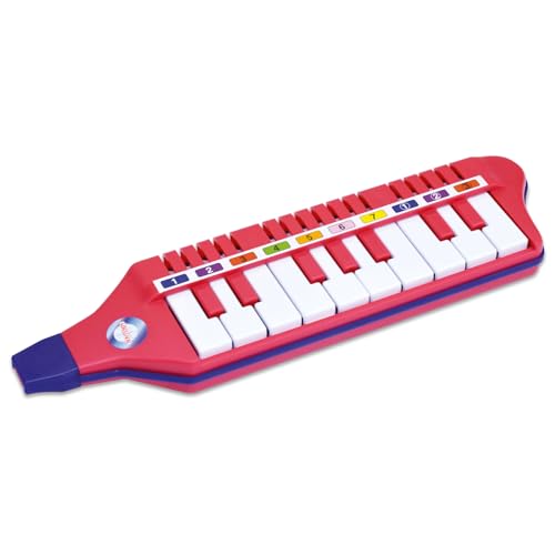 Bontempi- Minikeys-Clavietta 10 Tasti Per Esplorare La Musica In Stile Mini, Colore Rosa, 33 1012