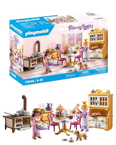 Playmobil | Princess Magic | Cucina Reale | Giocattolo Della Principessa | Set Da Cucina | Giocattolo Da Favola Per Bambini Dai 4 Anni In Su | 71848