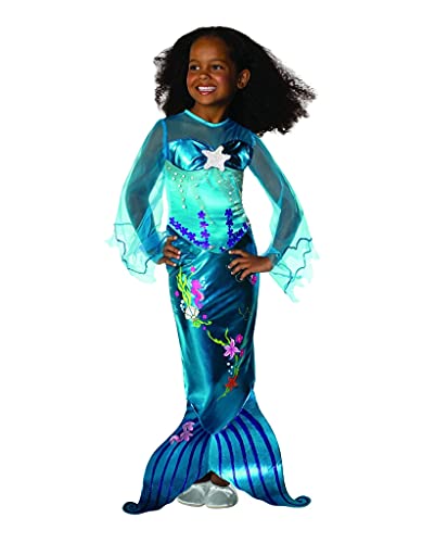 Rubies 2 882718 - Costume Da Sirenetta Magica, Taglia M, Colore: Azzurro