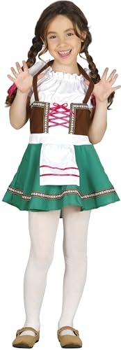 Costume Da Tirolese Bettina Per Bambina S1-(5/6 Anni)