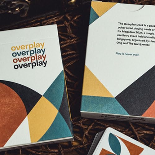 Mazzo Di Carte Overplay Megajam Playing Cards (Designed By Harapan Ong, Wen Xiu, And Printed By Bacon Magic