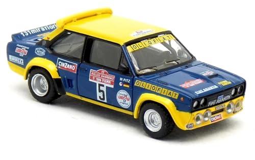 Brekina 1/87 Fiat 131 Abarth Sanremo Rally 1977#5 Brekina Fiat Abarth Rally Sanremo Mini Car Ho Scale