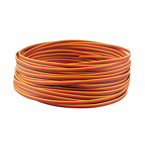Oliyin 50 Piedi 22Awg Cavo Di Prolunga Del Servo Cablaggio Esteso 60 Fili Cavo Per Rc Elicottero Drone Auto Accessori Fai Da Te