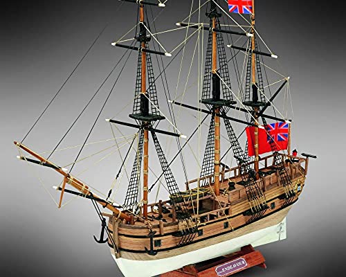 Mini Mamoli - Modello Kit Barca Hms Endeavour Serie Scala 1:143 - Dus_Mm18