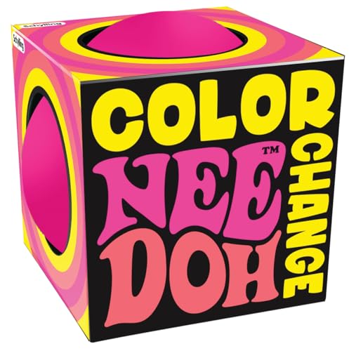 Schylling Cambiamento Di Colore Nee Doh Cambio Assortiti, 2.5 X 2.5 X 2.5 Inches, Ccsq