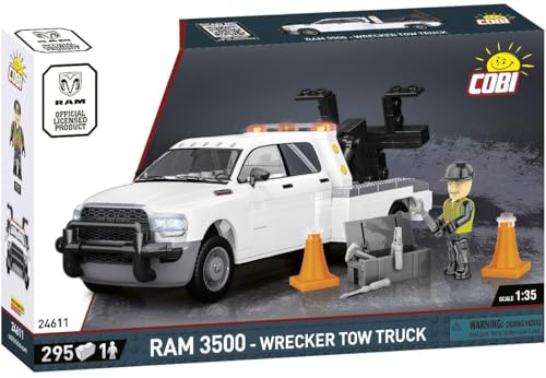 Cobi 24611 Ram 3500 Wrecker Tow Track Carro Attrezzi
