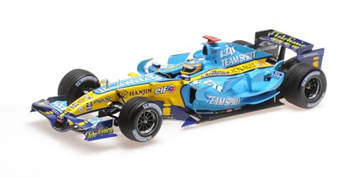 Minichamps 117061801 - Renaul. F1 Team R26 Fernando Alonso Brazil Gp World Champion 2006 - Scala 1/18 - Auto In Miniatura Da Collezione