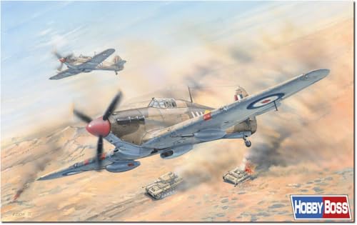 Hobby Boss 81780 - Hurricane Mk.Ii D/Trop - Scala 1/48 - Kit Di Modellismo In Plastica