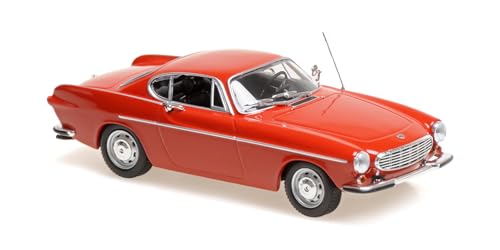 Minichamps 940171620 - Volv. P 1800S Coupe Dark Red 1969 - Scala 1/43 - Auto In Miniatura Da Collezione