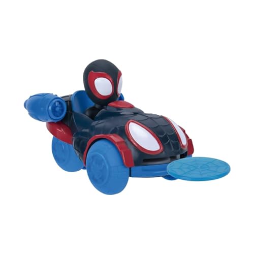 Spidey Amazing Friends Veicolo Lanciadischi Di Miles Morales: Spider-Man