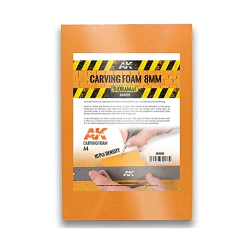 Ak Interactive - Carving Foam 8Mm A4 Size