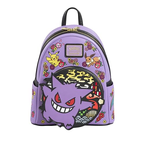Loungefly Pokemon - Wagara - Embroidered Mini Backpack - Sacchetto Carino Da Collezione - Idea Regalo - Merchandising Ufficiale - Per I Ragazzi, Ragaz