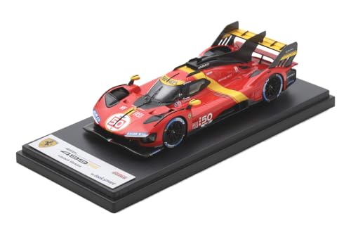 Looksmart 1/43 Lsrc159 Ferrari 499P Hypercar - Versione Launch Le Mans 2023 Diecast Modelcar