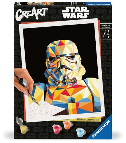 Peinture Enfant Ravensburger Creart® Star Wars Stormtrooper 24 X 30 Cm