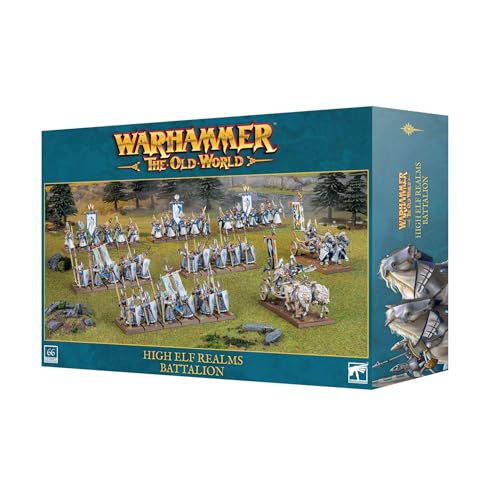 Games Workshop - Warhammer - Il Vecchio Mondo - Battaglione: Alti Reami Elfi (Boxed Set)