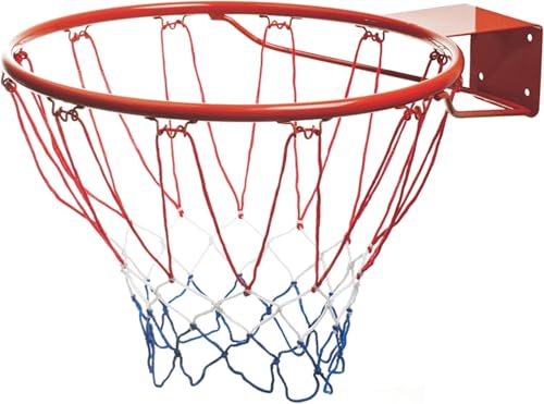 Mondo Toys - Cerchio Da Basket/Pallacanestro Per Bambini E Adulti - Cerchio Da Basket Da Esterno Con Anello In Metallo - Diametro 45 Cm / 18 Inch - Ki