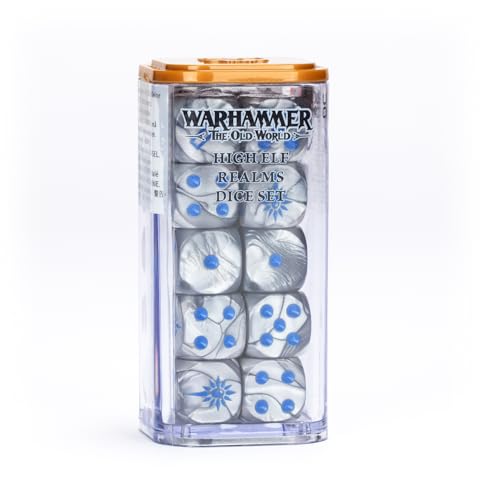 Wtow - 13-03 - High Elf Realms Dice Set - Games Workshop