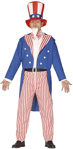 Fiestas Guirca Costume Zio Sam I Want You Mister America