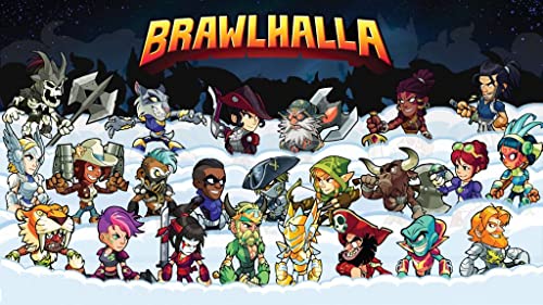 Cialda In Ostia Per Decorazione Torte A Tema Videogiochi (Brawlhalla)