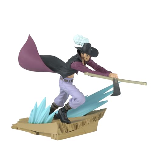 Banpresto - Figurine One Piece - Dracule Mihawk Senkozekkei 12Cm - 4983164899641