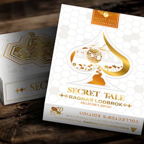 Solomagia Mazzo Di Carte Secret Tale Ragnar White Bee Collector'S Playing Cards