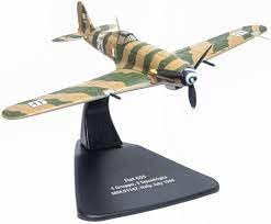 Oxford Diecast Fiat G55 Cantauro Montefusco-Bonet Squadron 1944 Modellino Aereo