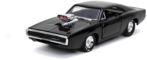 Jada Jad32215 1:32 Ff 9-Doms Dodge Charger R/T Fast And Furious Auto Da Collezione In Miniatura, Nero, Taglia Unica