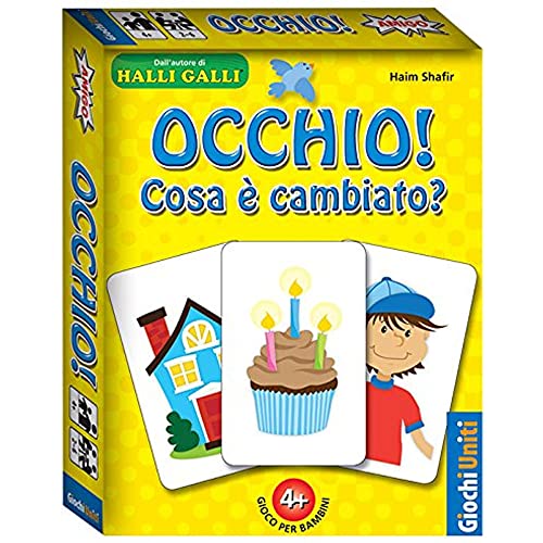 Giochi Uniti Occhio! Cosa E' Cambiato?, Gioco Da Tavolo, Edizione Italiana, 2021