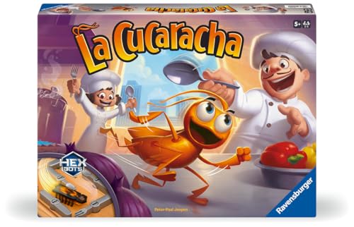 Ravensburger - La Cucaracha Refresh, Gioco Da Tavolo Per Tutta La Famiglia, 2-4 Giocatori, Idea Regalo Per Bambini 5+ Anni, Edizione In Italiano