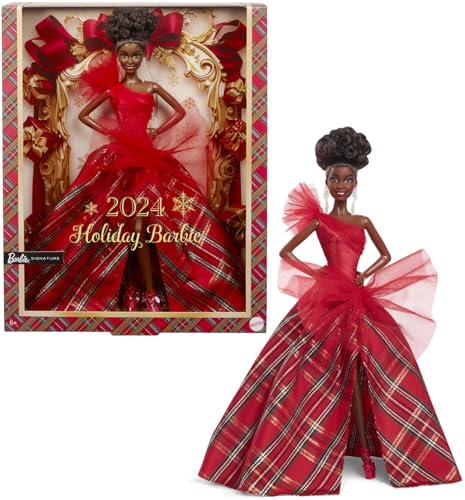 Barbie Marrone Merry Christmas Doll Hrm62