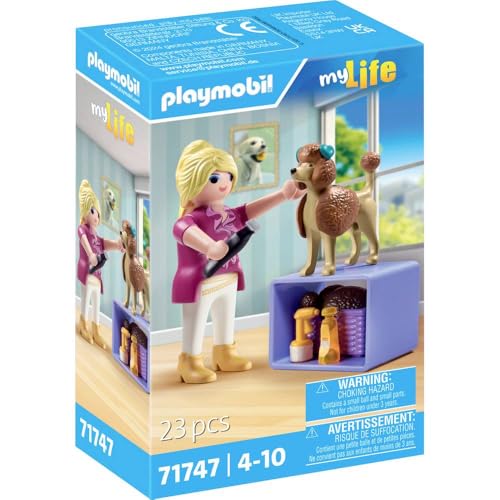 Toiletteuse Caniche Et Acc Playmobil Pll71747