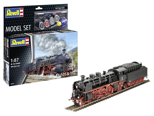 Revell Modellbau Model Set Locomotiva A Trazione Rapida Br18505 Con Tende