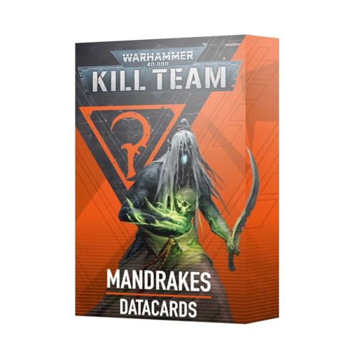 Games Workshop - Warhammer 40,000 - Kill Team: Datacards - Mandrakes (2024-3A Edizione)